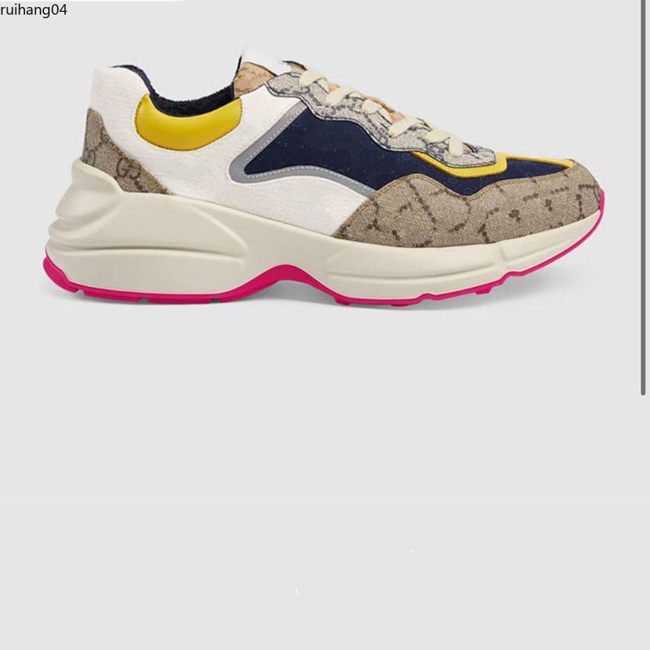 

Thick soled Casual shoes women Travel leather lace-up sneaker 100% cowhide fashion lady designer Running Trainers men Letters platform gym sneakers Large size 35-45 m1