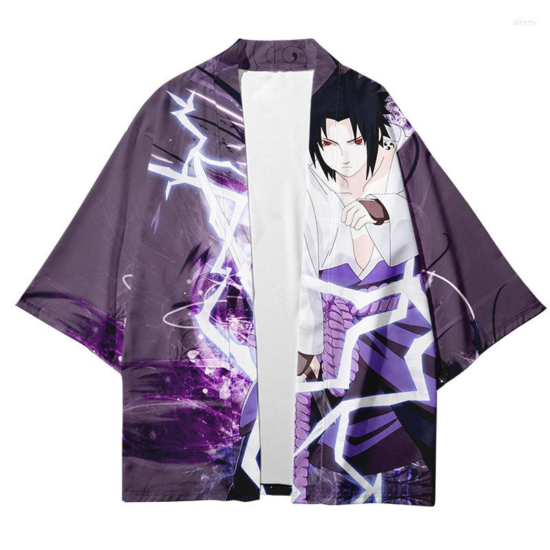 

Ethnic Clothing Red Plus Size 5XL 4XL Loose Japanese Anime Cartoons Cardigan Women And Men Harajuku Kimono Cosplay Tops Blouse Yukata