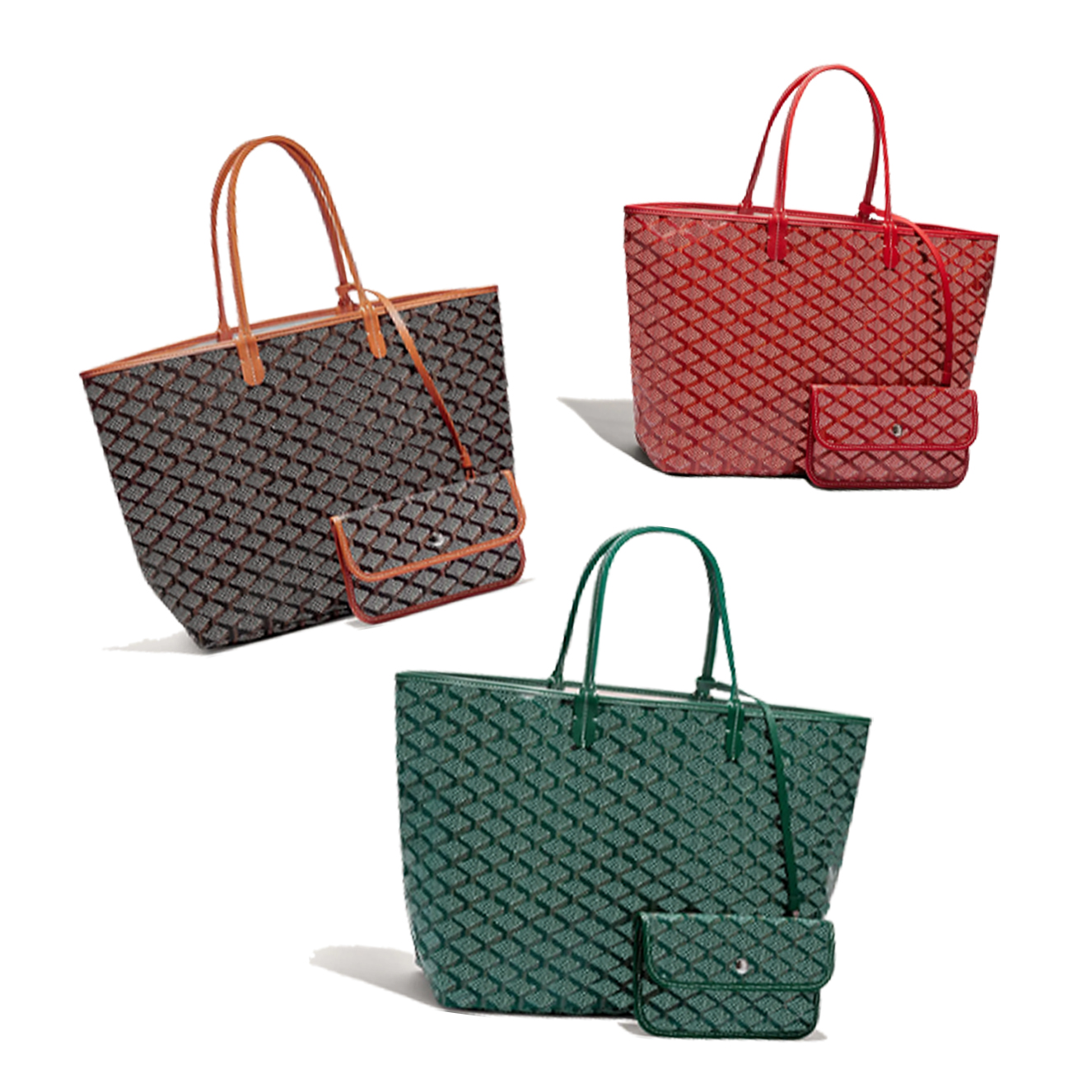 

2size Luxury Designer famous travel clutch white Bags for womens CrossBody large tote mens green top handle bag mother purse and handbag Genuine leather Shoulder Bag