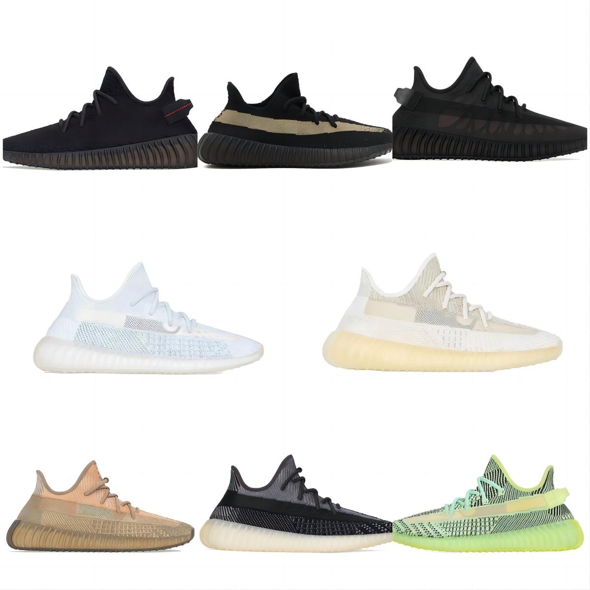 

Men Running Shoes Women designer Slippers sneakers Mans Sports outdoor shoes ground Green Zebra Black White viscose filament run trainers big size 36-46 with box, Yz-33