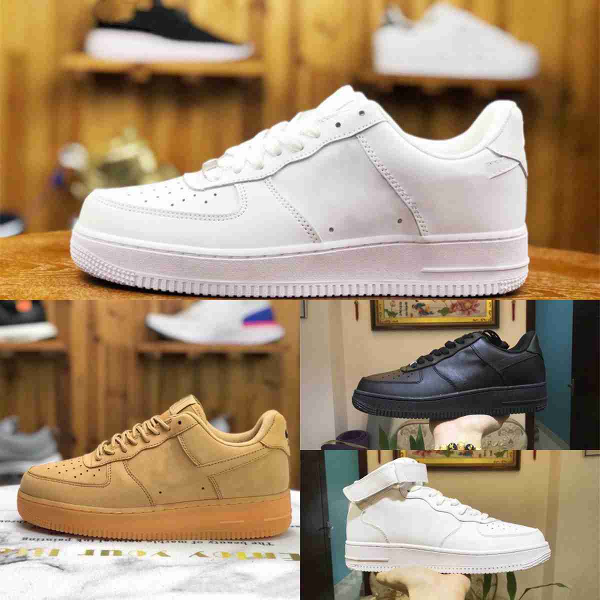 

Designer 2023 New FoRcEs Outdoor Men Low Skateboard Shoes White Black Wheat Discount One Unisex Classic 1 07 Knit Euro Airs High Women All Running Sports Sneakers S17, Please contact us