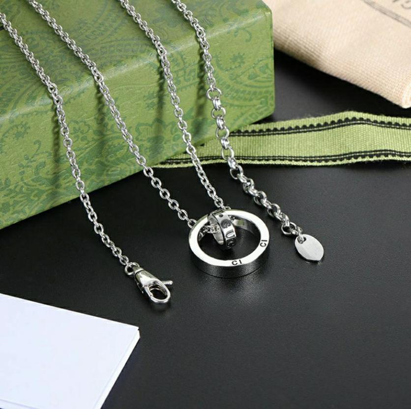 

Pendant Necklace Luxury Designer Jewelry Necklace Gift Classic Heart Womens Mens Fashion G Silver Luxurys Designer Jewelry 22031031852503