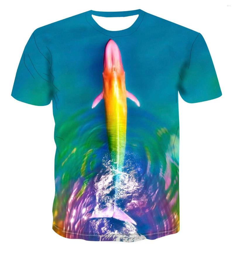 

Men' T Shirts 2023 Color Koi Personality 3D Printing T-shirt Cartoon Stars Cool Trend Short Sleeve Summer Handsome -6xl, Z-tx103