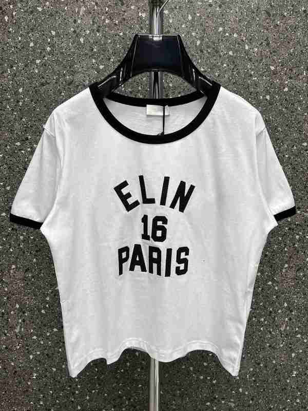 

Women's T-Shirt Designer Fashion Front Embroidery 16 Short Sleeve Printing Casual Dress T UL8R, Silver gray