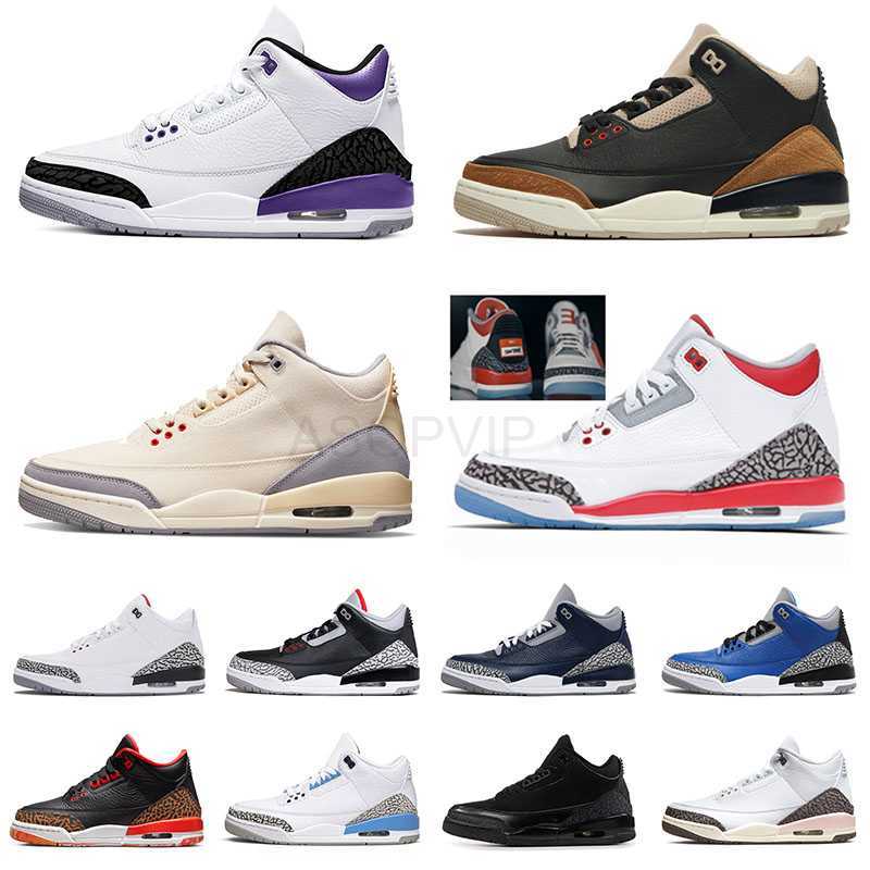 

designer shoes Top Quality Jumpman 3 3s III Mens Womens Designer Basketball Shoes Muslin Dark Iris Shady Tinker NRG Desert Elephant Fragment Sports sandal, 36-47 varsity royal