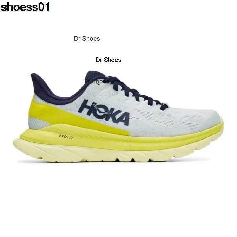 

Height Increasing Shoes HOKA Men's and Women's Mach 4 Racing Road Running Shoes Mach4 Lightweight Shock Absorbing Breathable, Black