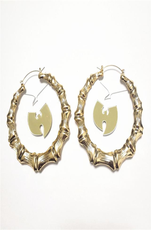 

Bamboo Earrings for Women Acrylic Clear Gold Hoop Earring Accessories Fashion Jewelry2383367
