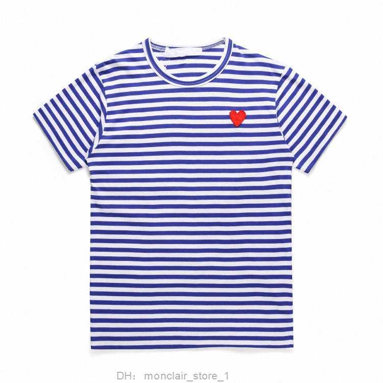

Men's T-shirts Play Fashion t Designer Red Heart Cdg Casual Women Shirts Quanlity Commes Des Tshirts Cotton Embroidery Short Sleeve Summer Tee GPGZ