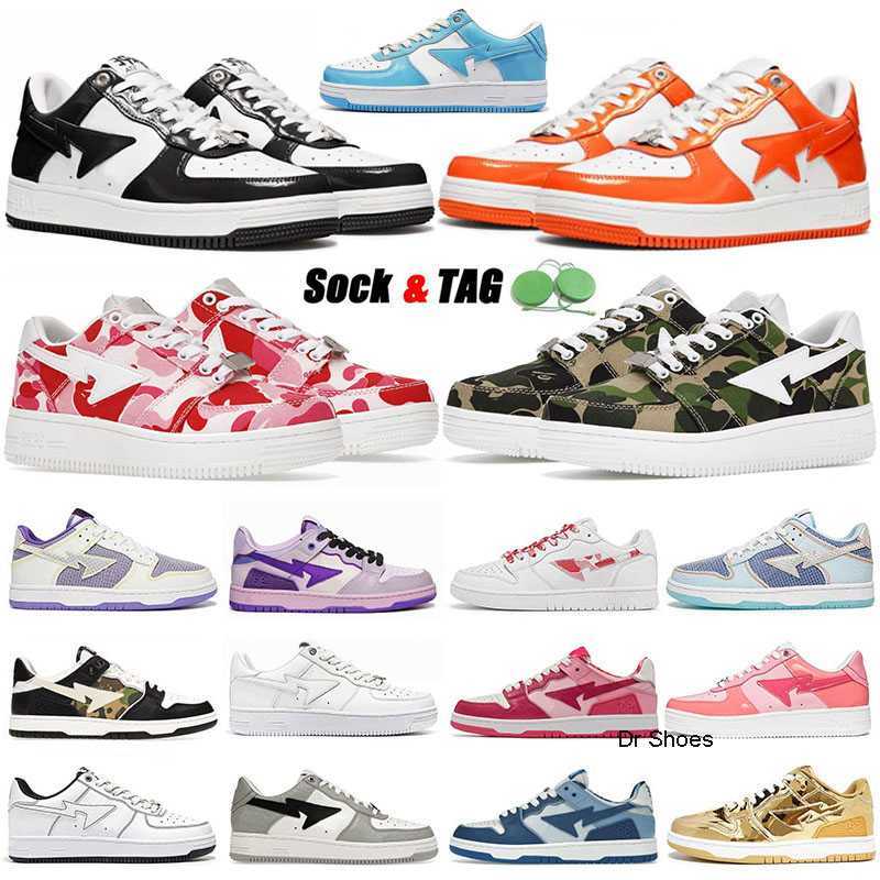 

Bapestas in casual shoes dhgate bapestar sk8 abc camo pink black and white unc dark grey light blue mens womens designer trainer outdoor, Color 05