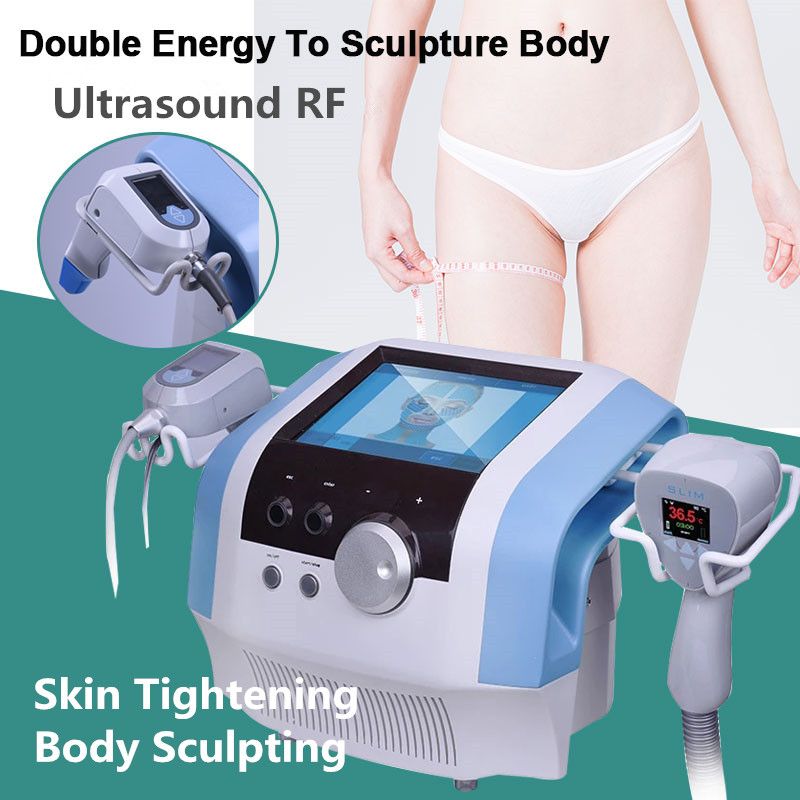 

Ultrasound RF Equipment Face Lifting And Firming Skin Rejuvenation Device Wrinkles Reduction Exilis Body Sculpting Slimming Machine