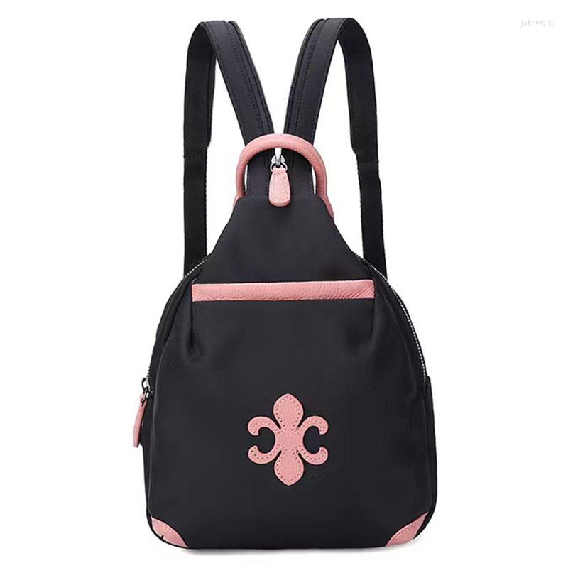 

School Bags Mini Backpack Girls Cute Mochilas Para Mujer Small Bagpack Teens Sac A Dos Femme Casual Travel Daypack Nylon Ladies Chest Bag, L size