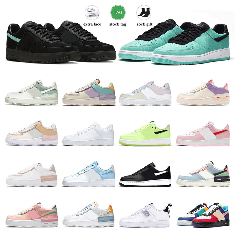 

1 shadow platform men women casual shoes Pistachio Frost Spruce Aura White Black Aurora Pale Ivory Pink Oxford Atmosphere Mint Classic womens sports trainers, 34 40-45