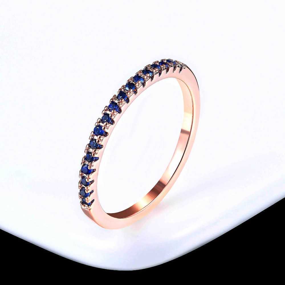 

Band Rings ZHOUYANG Wedding Ring For Women Man Concise Classical Multicolor Mini Cubic Zirconia Rose Gold Color Gift Fashion Jewelry R251 G230317