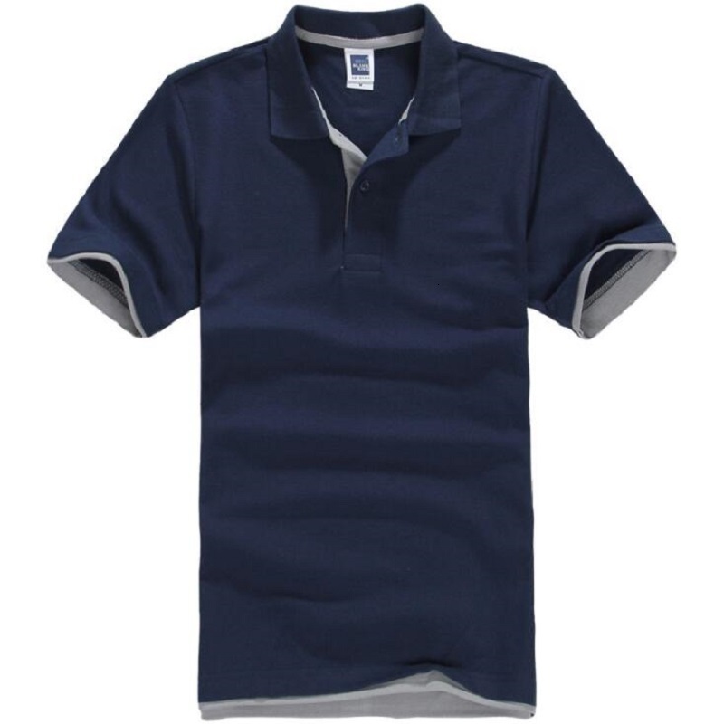 

Men's Polos Brands Camisa masculina Polo Shirt Men Cotton Short Sleeve Men Polo Shirt Sportsjerseysgolftennis Plus Size Male Blusas Tops 230317, Auburn