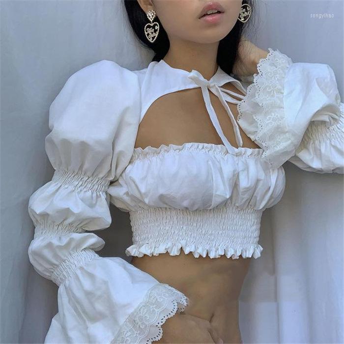 

Women' Blouses White Blouse 4