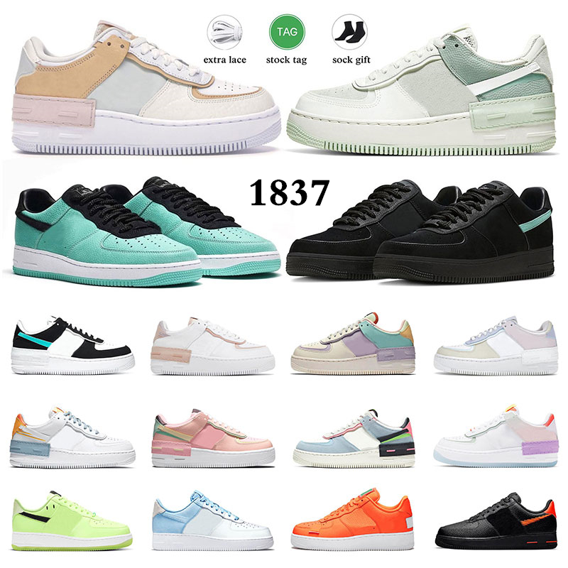 

2023 for me women 1 shadow platform shoes Spruce Aura Pistachio Frost Triple White Black Aurora First Use womens sports trainer sneakers size 36-45, 47 36-45