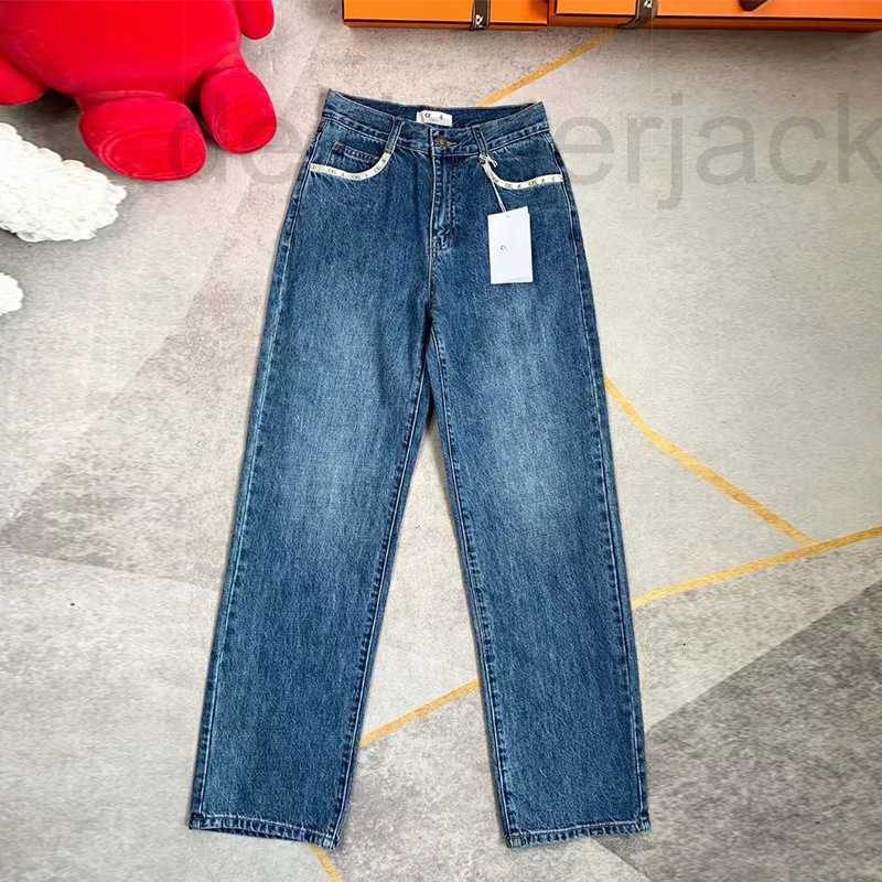 

Women' Jeans Designer New Autumn High Waist Slim Stretch Straight Tube Floor Dragging Pants 5YLN, Blue13