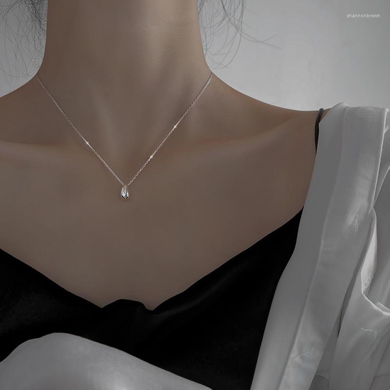 

Pendant Necklaces Fashion Water Drop Chain For Woman Wedding Engagement Jewelry Cute Accessories Gift