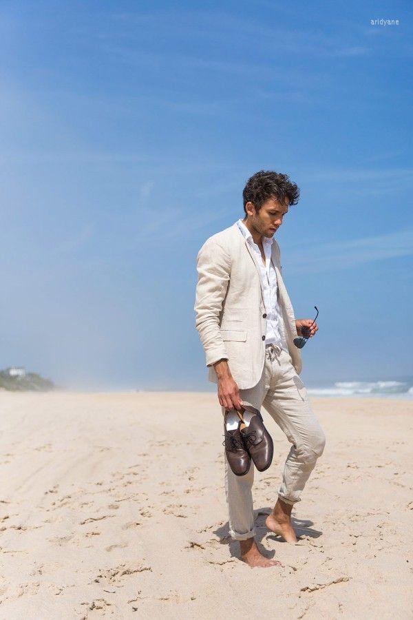 

Men's Suits Custom Made Summer Linen Men Casual Ivory White Beach Wedding For Groom Party Prom Suit Ternos 2 Pieces, Same as image