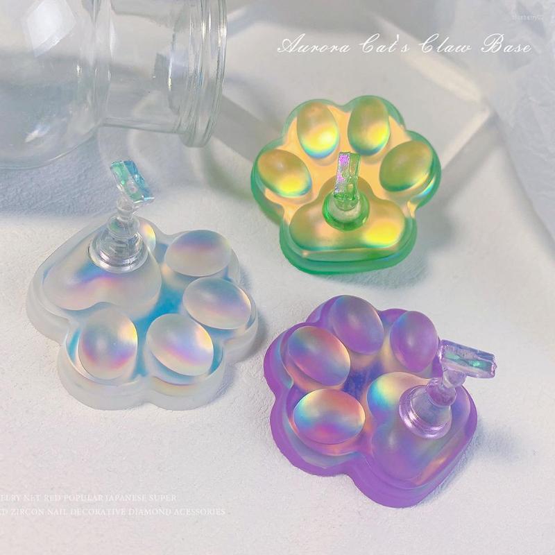 

Nail Art Kits Aurora Color Magnetic Holder Tips Practice Crystal Display Stand UV Gel Polish Showing Shelf Nails Manicure Tools