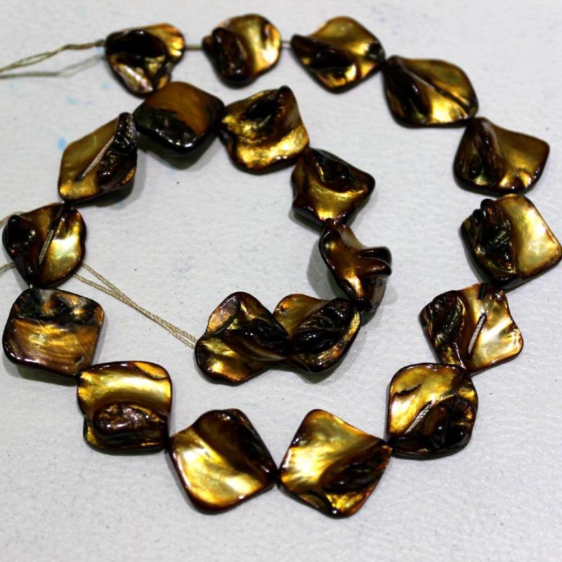 

Choker Beautiful Freshwater Shell Necklace 13-17mm 35cm DIY Materials