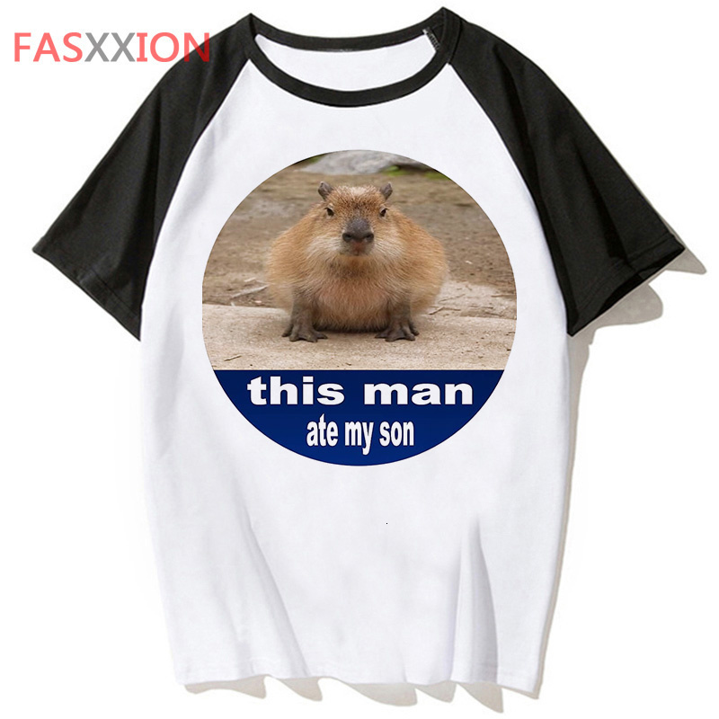 

Men's T-Shirts Capybara T Shirt Streetwear Hop Funny Tshirt Men Top Harajuku Hip Tee for Male Clothing T-shirt 230317, 78862