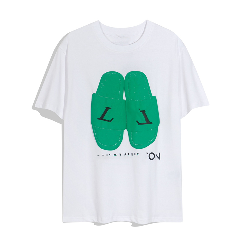 

fashion Men's T-Shirt 2023 Louiseity Men's T-Shirts Retro decoration Cotton soft anti-wrinkle letter Printing Casual Couple Short Sleeve Viutonity 020-07, 15