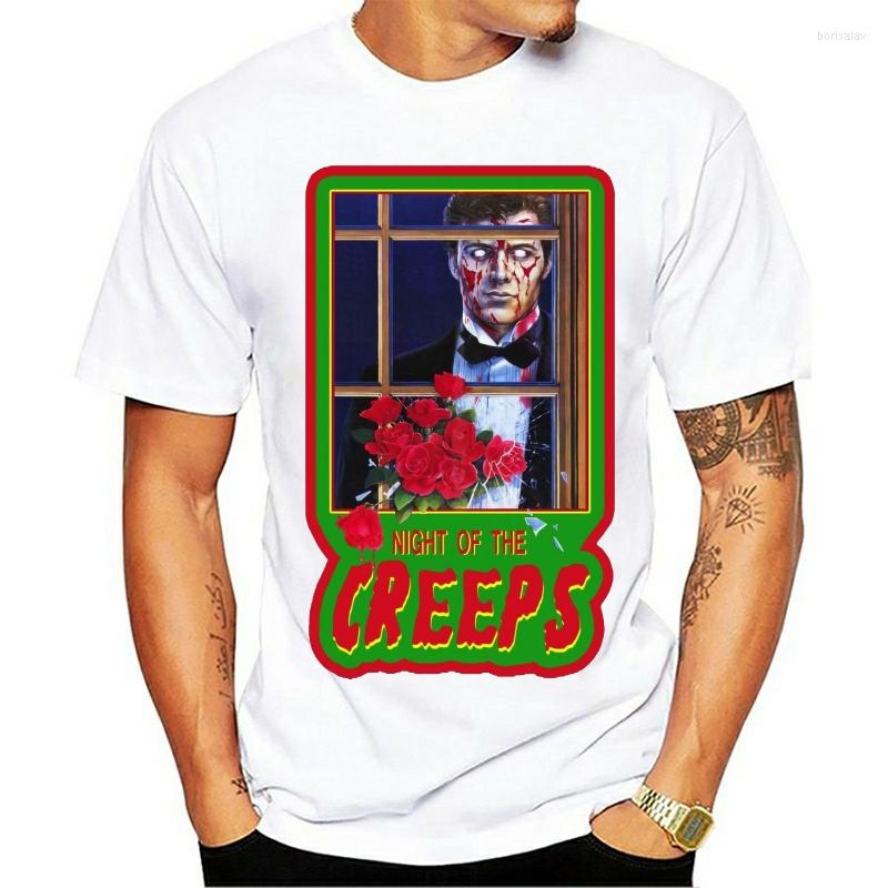 

Men's T Shirts 2023 Fashion 80 Horror Classic Night Of The Creeps Poster Art Custom Any Size Color O-neck Cotton, Grayb227451