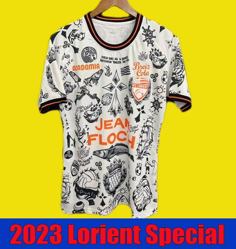 

Fc Lorient Special Edition Soccer Jerseys Maillots De Foot 23 24 Grbic Hamel Le Fee Radovanovic Delaplace Wissa Boisgard Bozok Abergel Fontaine Football Shirts, 2023 special edition