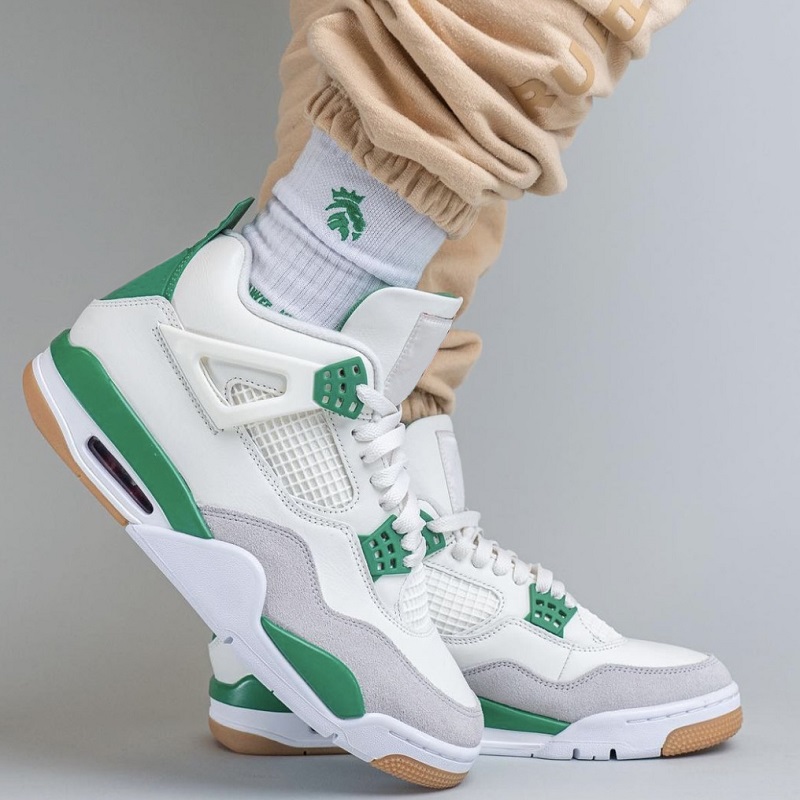 

2023 Jumpman 4 4s Men Women Basketball Shoes Pine Green Sneaker Sail Neutral Grey White Bred DR5415-103 Mens Trainer Sports Sneakers US5.5-13, Color#1