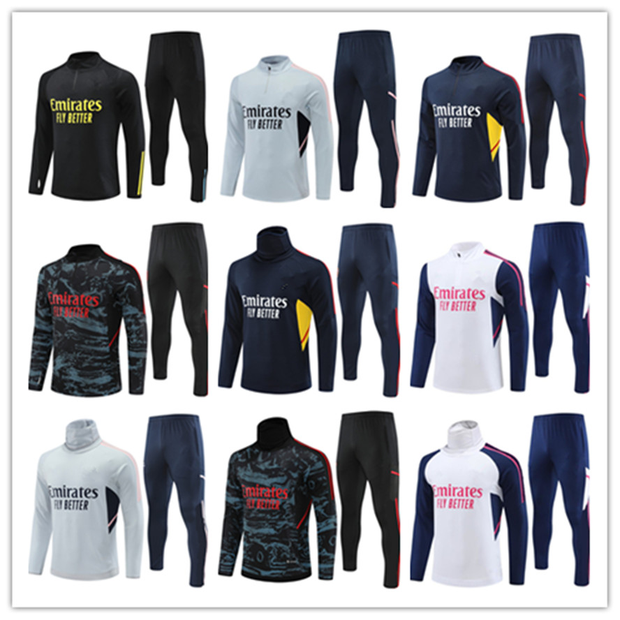 

2023 2024 arsen tracksuit PEPE SAKA adult boys Gunners training suit ODEGAARD THOMAS TIERNEY 22 23 24 Transport Men Kids tracksuits kit