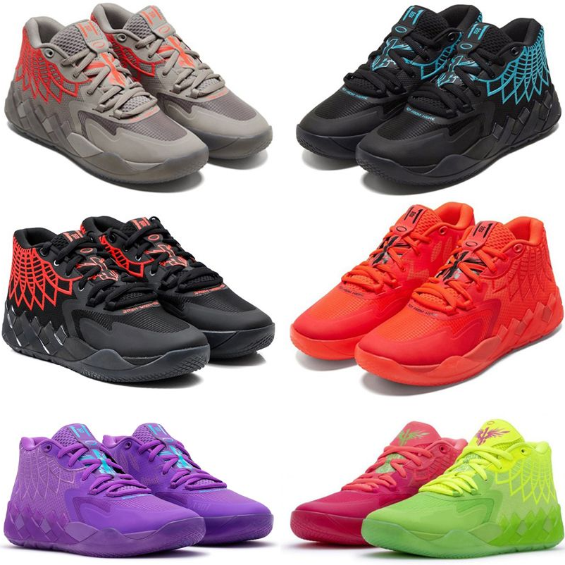

2022 2023 Basketball Shoes Mens Trainers Sports Sneakers Black Blast Buzz City Rock Ridge Red Lamelo Ball 1 Mb.01 Men Lo Ufo Not From Here Queen City, Color#5