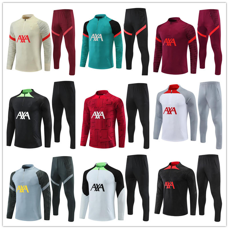 

mens and kids football tracksuits jersey sets 21 22 23 soccer training jacket jogging chandal buzos survetement tuta da calcio