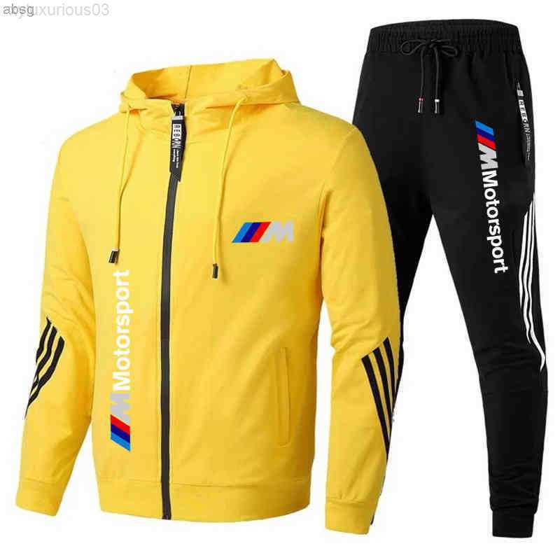

Hoodies Men's Sweatshirts Assemblies 2023 Autumn Bmw Splice Jogger