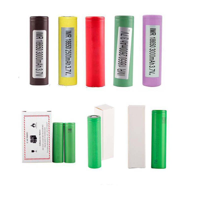 

100% High Quality HG2 30Q VTC6 3000mAh INR18650 25R HE2 HE4 2500mAh VTC5 2600mAh VTC4 INR 18650 Battery E Cig Vape Mod Rechargeable Li-ion Batteries For Sony Samsung LG