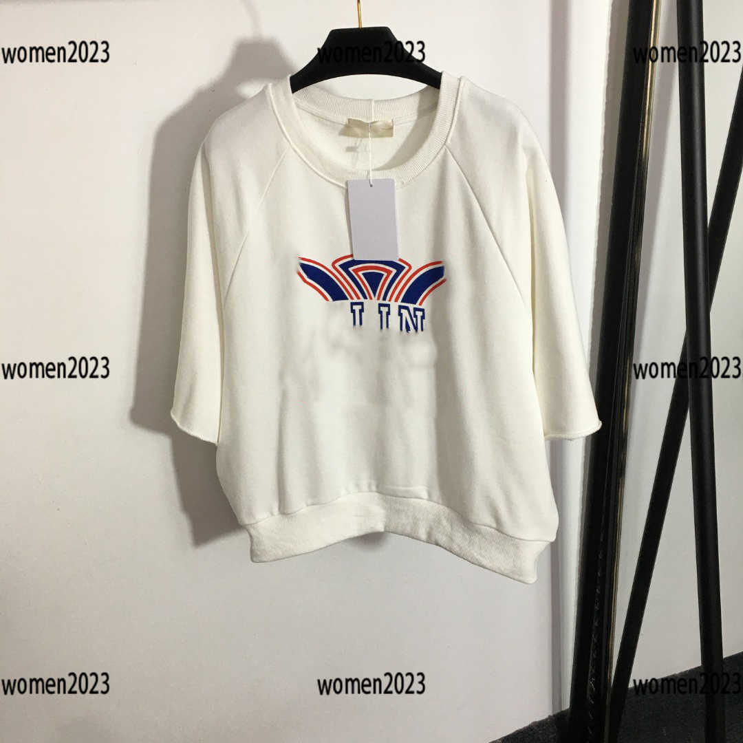 

Women' T-shirt lady short sleeve female tops Summer products Size -L Dropped shoulder quarter sleeve sweater Free shipping New Arrivals Mar16, White