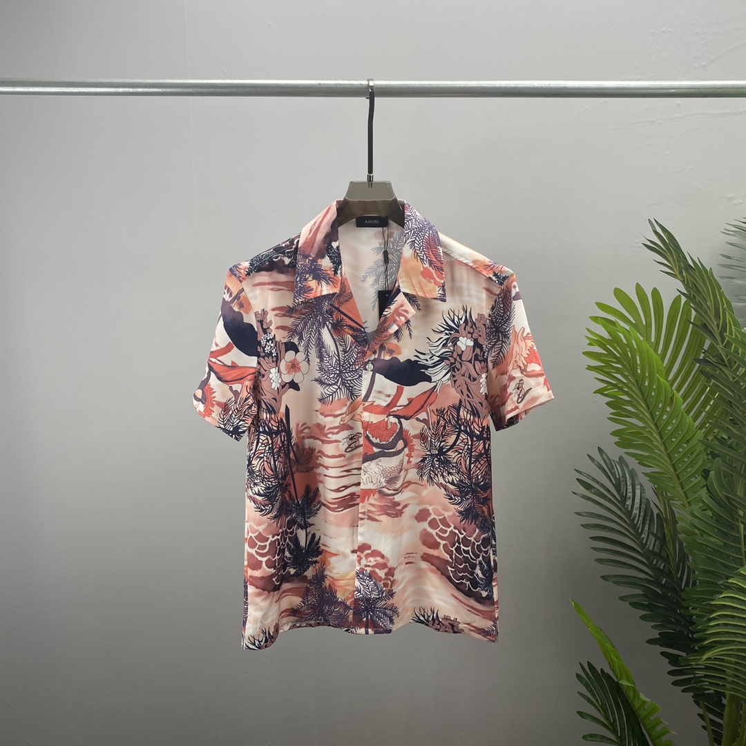 

Men Designer Shirts Summer Shoort Sleeve Casual Shirts Fashion Loose Polos Beach Style Breathable Tshirts Tees Clothing #0121