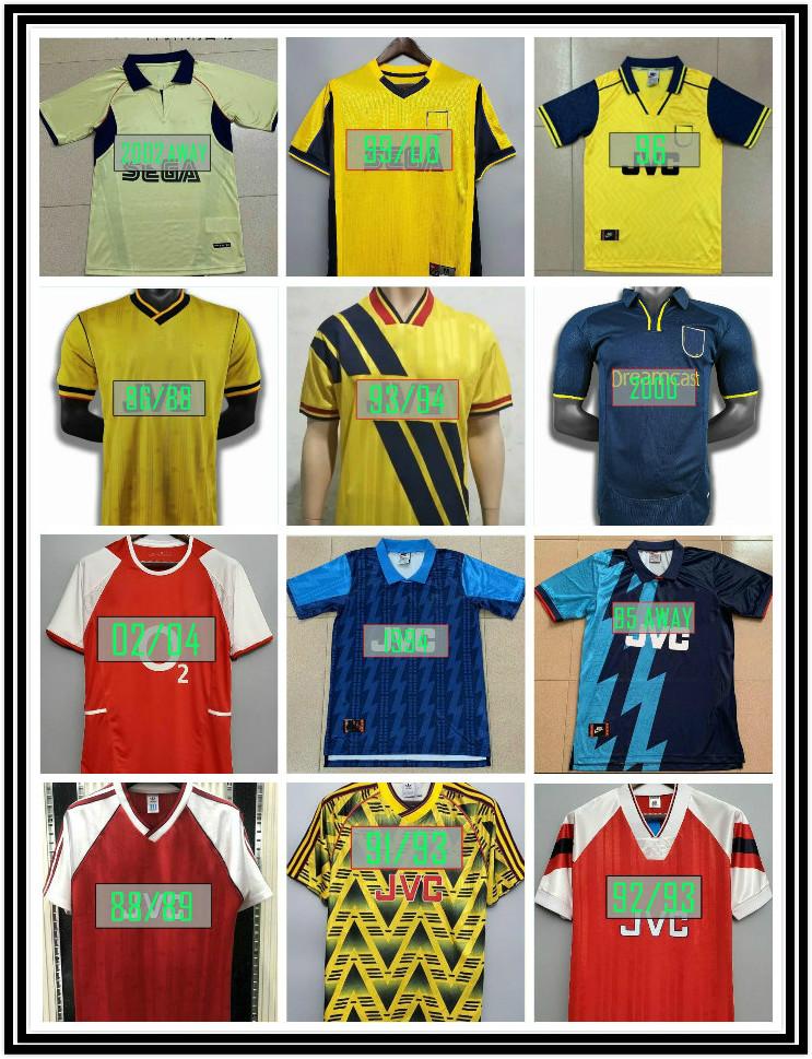 

VIEIRA Wright ADAMS BERGKAMP ANNIVERSARY retro soccer jersey 1989 1990 1991 1993 1994 1995 1998 2000 2002 2005 2006 2011 2012 #8 ARTETA classic vintage football shirt