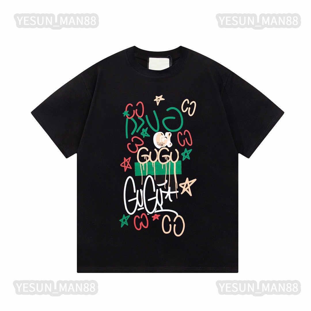

Designer Luxury ggity Classic T Shirt Hip Hop Pattern Printing Summer Mens And Womens Couple Loose Short Sleeves Top Tee