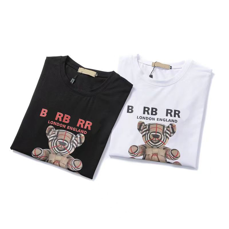 

Summer Brand Mens T Shirt Fashion Men Women Designers Clothing High Quality Short sleeve casual loose Couple Tee, White