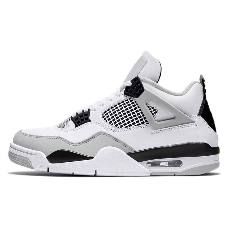

Casual Shoes Jumpman 4 4s Basketball Shoes Mens Designer Sneakers Military Black Cat Red Thunder Lightning University Blue White Bred Pure, #26 cactus jack