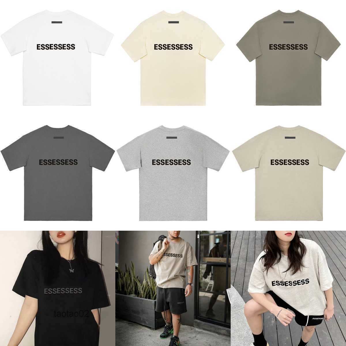 

Summer Essentail t Shirt Designers Essen Casual Shirts Men Women Luxury Shorts Essent Tshirts Chest Print Fashion Tops Tees63fz63fzhz0p6psr