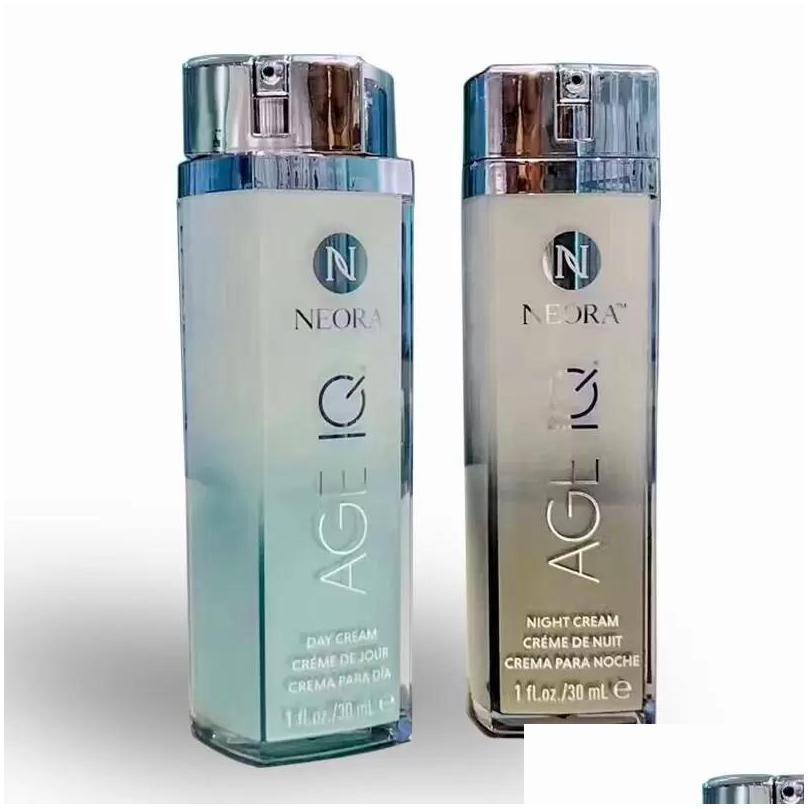 

Party Favor New Neora Age Iq Nerium Ad Night Cream And Day 30Ml Skin Care Creams Sealed Box With Logo Drop Delivery Home Garden Fest Dh8Hh
