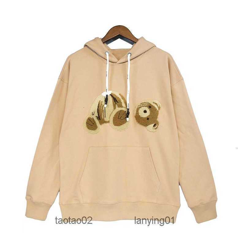 

Designer Hoodie Man Womens Mens for Palm Teddy Bear Sweatshirt Explosion Pullover 20ssy3it, Khaki