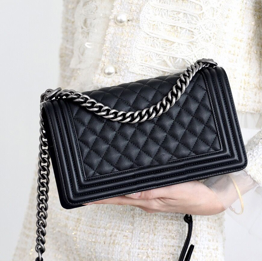 

Luxury Women Designer Bag Handbag Fashion Messenger Bag Classic Le Boy Leather Square Shape Flap Shoulder Sling Vintage CC Bags, Box