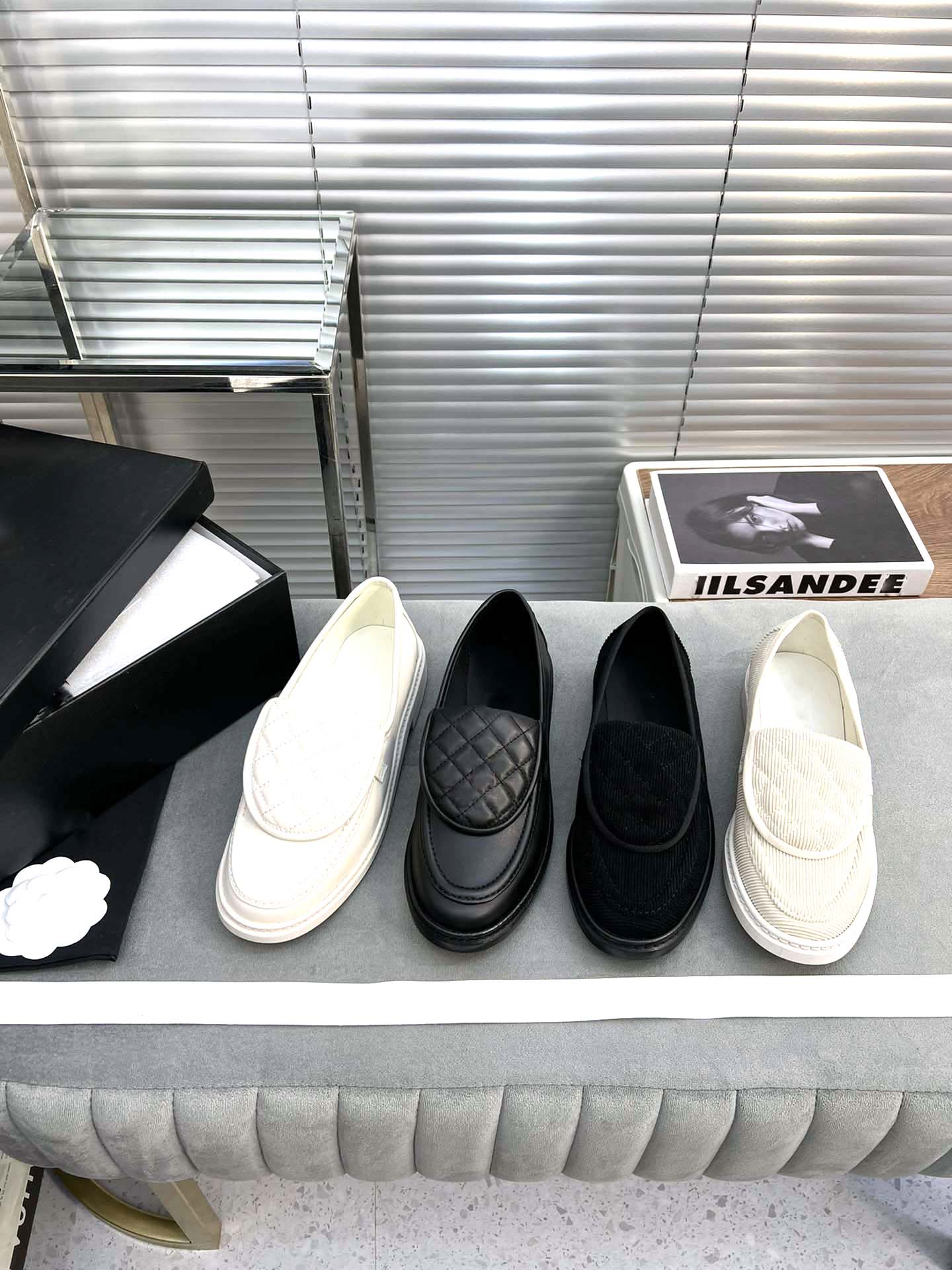 

2023 New Women's Velvet loafer Shoes New Color Designer Lefu Shoes Fast Shipping Good Quality Price Beautiful Special Offer, Black