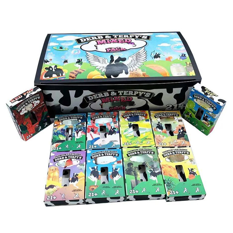 

Premium Derb And Terpy Cartridge 1.0ML Full Ceramic Atomizer Choice slab Carts