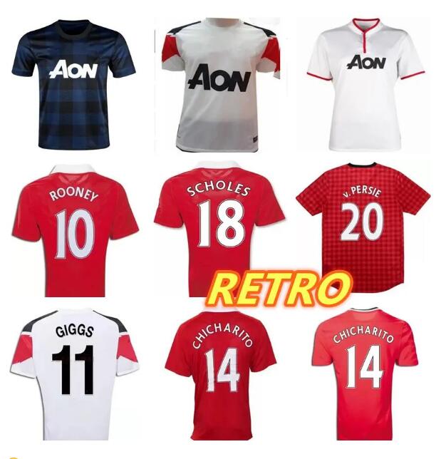 

Manchester ROONEY GIGGS MAN RETRO UTD 2009 2010 2011 2012 2013 2014 soccer jerseys vintage OWEN 09 10 11 12 13 14 football shirts SCHOLES BERBATOV camiseta ZZ