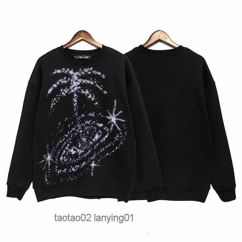 

Hoodie for Men Plam Fashion Angle Cotton Unisex Designer Able 2022 Brand Star Coconut Tree Print Plush Neck Long Sleeve Sweater and Women Hiyhb0, Black