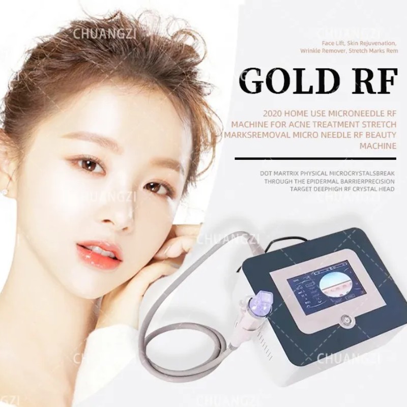 

2023 Microneedle Acupressure roller Professional R/F Microneedling Beauty Machin Portable Skin Tightening Face Lifting Machine